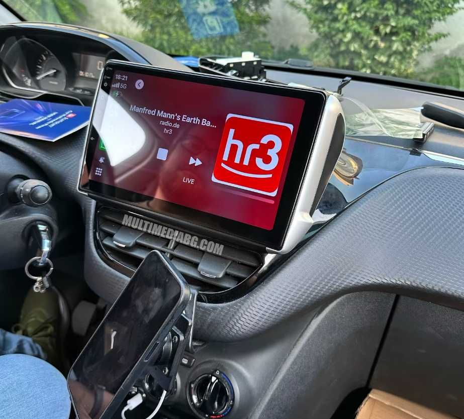 Peugeot 2008/208 2014г-2018г Мултимедия Навигация Android