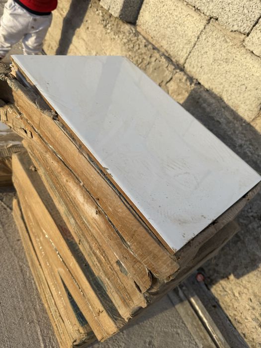 Белый кафель новый комплект скидка есть