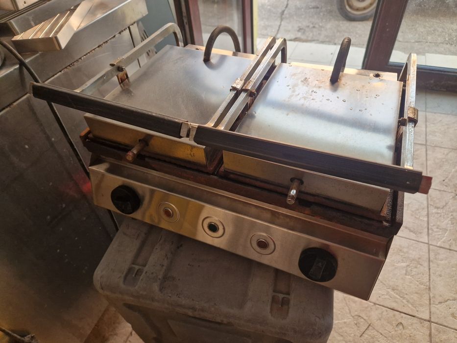 Toaster inox, grill stiat electric, rastel tavi