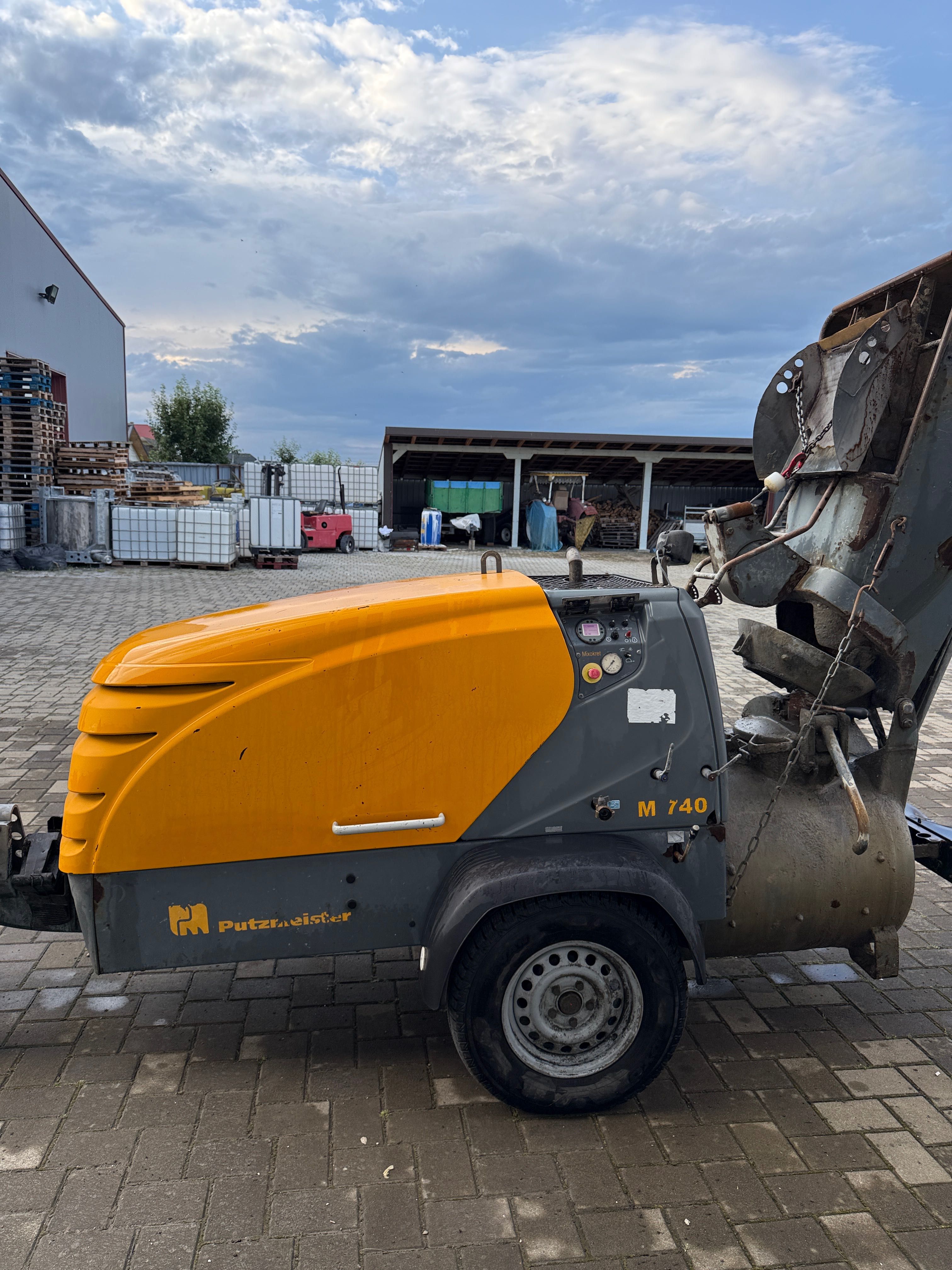 Pompa de Sapa Putzmeister M740 DBS 2019 fără TVA
