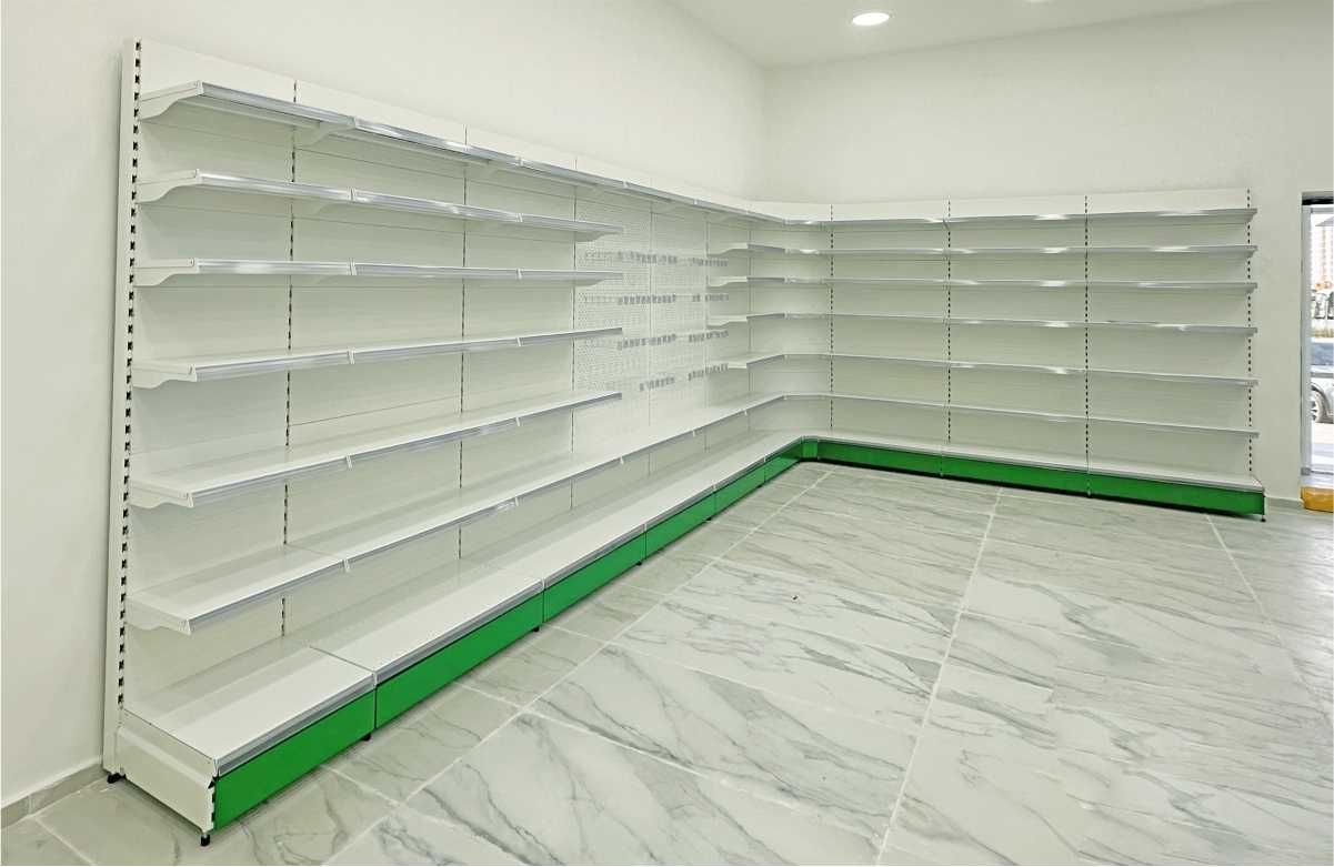 Полки из металла для магазина, стеллажи, савдо токчалари