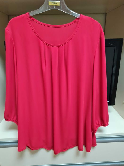 bluza rosie vascoza marime 48