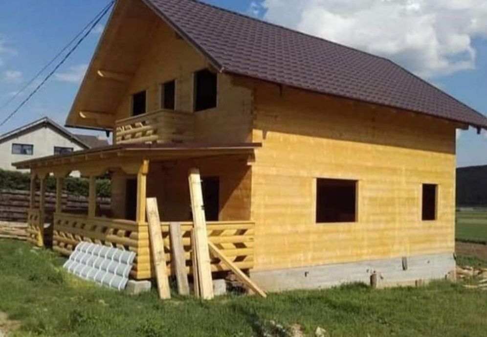 Vând și fac case  orce modele dorește clientul  etc