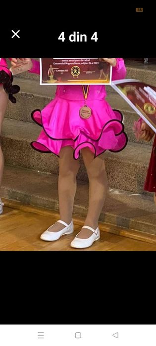 Rochiță dans +mănuși