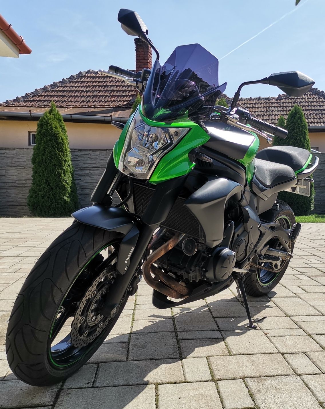 Kawasaki ER 6N. 2015. ABS față +spate. Impecabil.