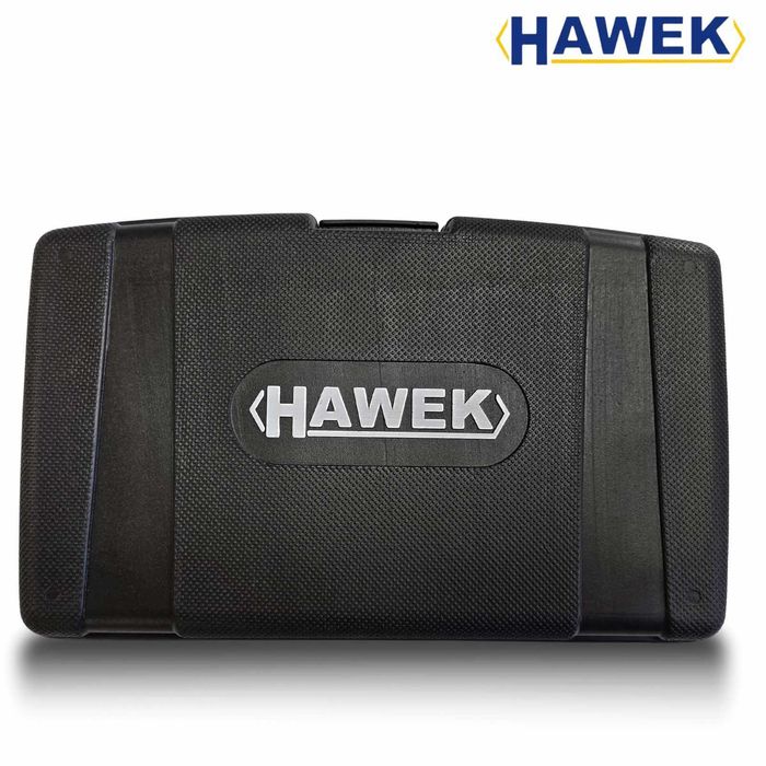 НЕМСКИ Комплект битове-накрайници HAWEK 1/2", 3/8" + ЛЕД ФЕНЕР
