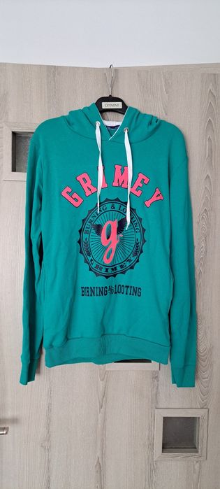 Суитчър Grimey в зелен цвят