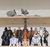 Set 12 figurine 30 cm Star Wars Marvel DC Avengers