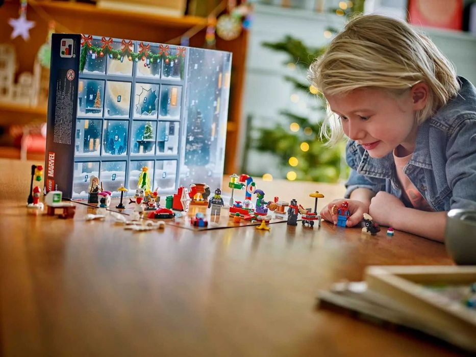 НОВ Адвент календар LEGO Marvel Super Heroes 76293 - Спайдърмен 2024
