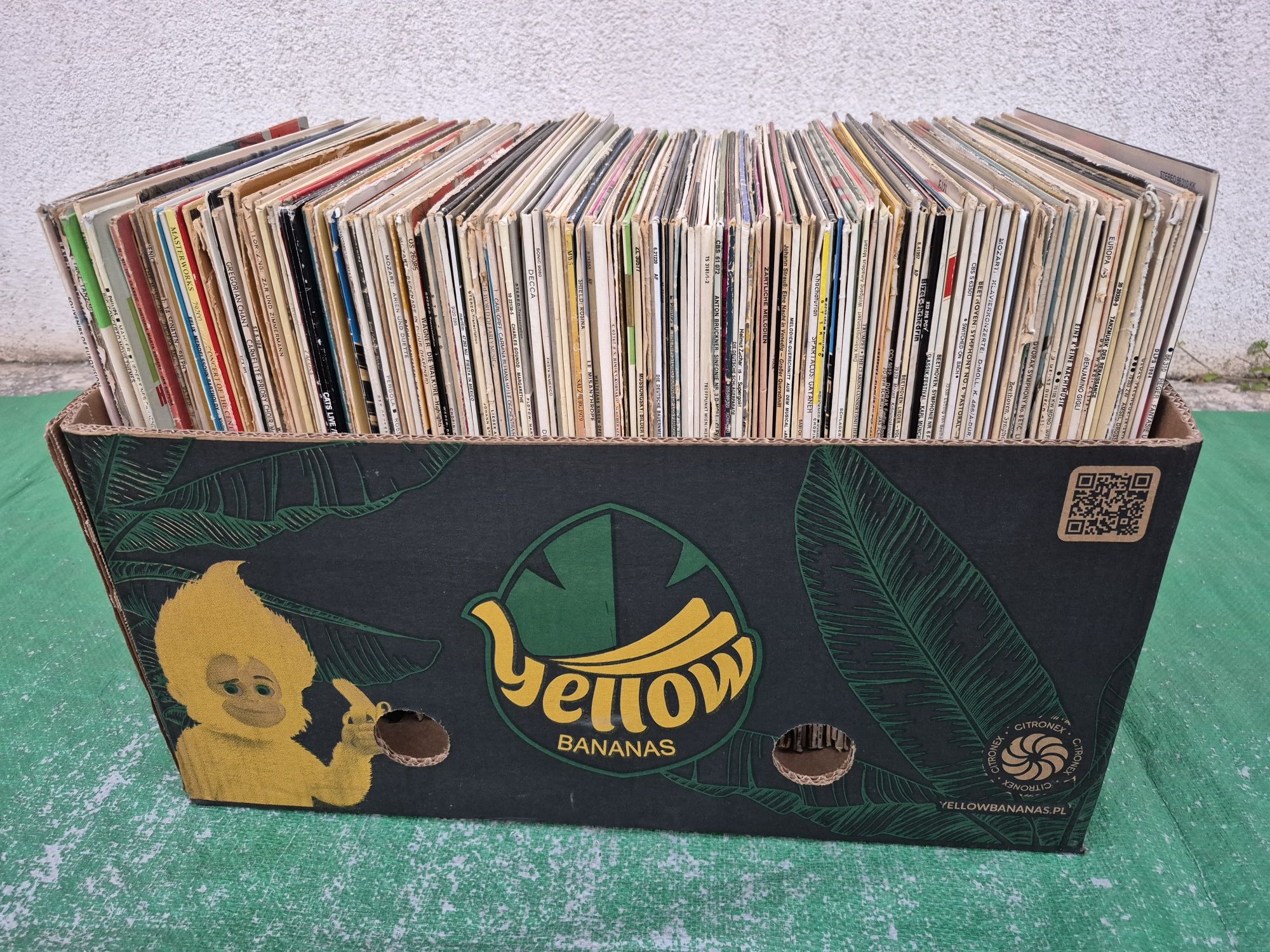 Vând Lot 200LP Discuri Vinil muzică clasică mixta Compozitori celebrii