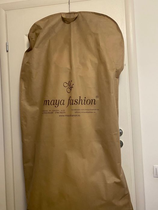 Rochie Maya Fashion ivoire marimea S-36