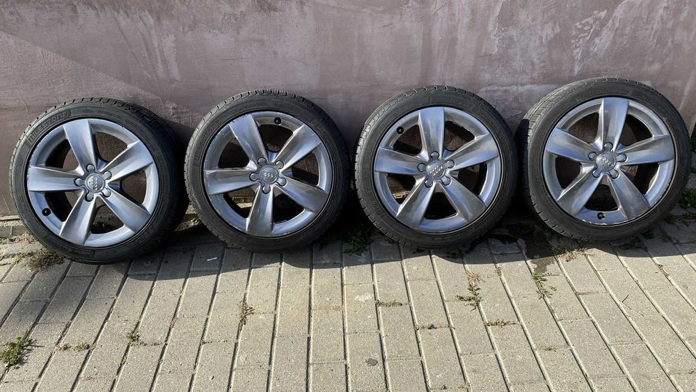jante alu audi a 3 a4  etc 5x112 all season  225 45 17 bune dot 2021