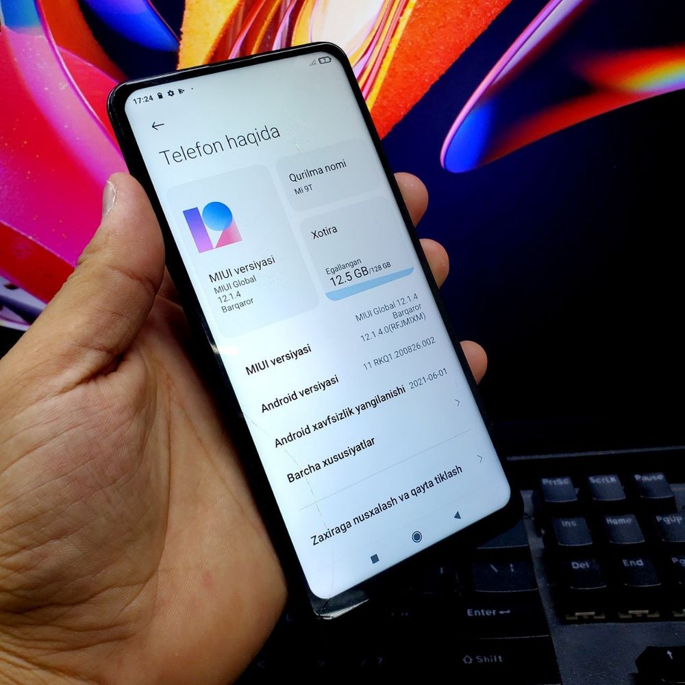 Mi 9T 128 Gb sotiladi