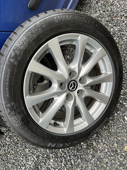 Оригинални лети джанти с перфектни зимни гуми. Само днес 900лв