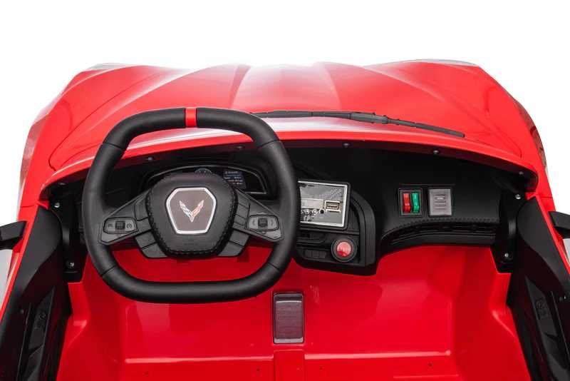 Лицензирана Акумулаторна Кола  Corvette C8, 12V7Ah, Дистанционно