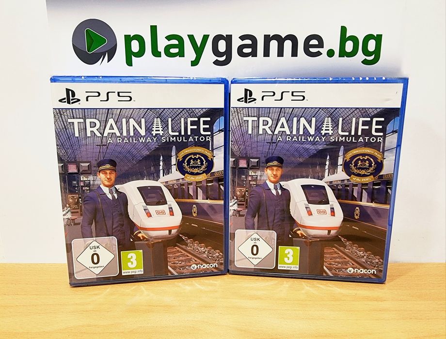 Чисто нова игра Train Life A Railway Simulator за PS5
