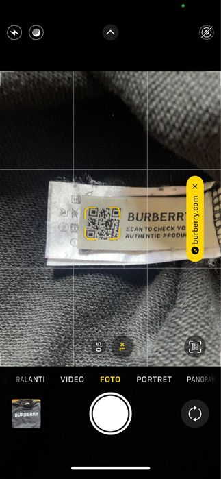 Bluza burberry marime s(m)