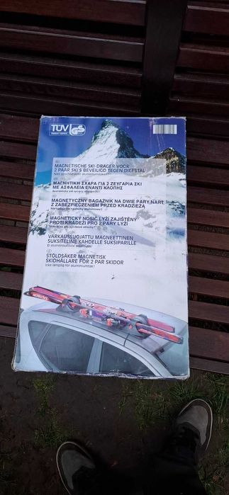 Suport Auto magnetic pentru ski