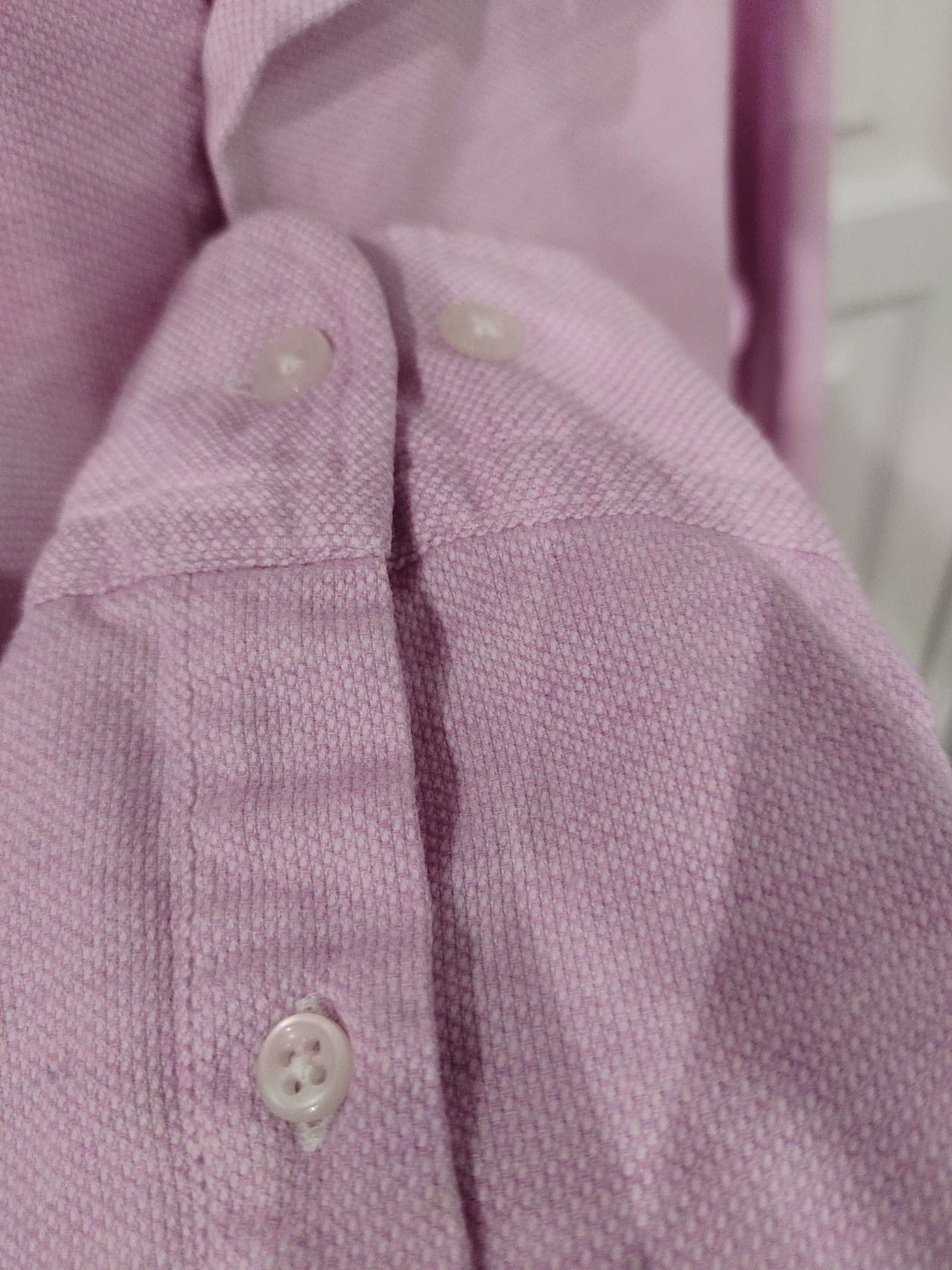Рубашка Massimo Dutti хлопок 100% наивысшего сорта премиум.