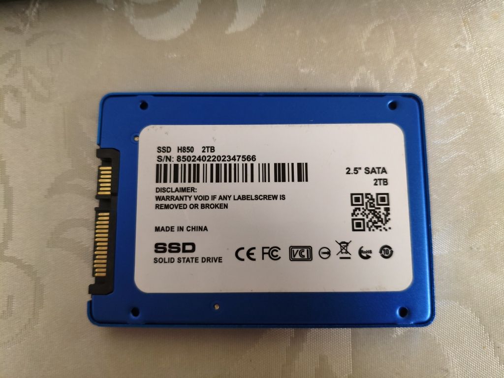 SSD 2тб, Netac, 2.5"