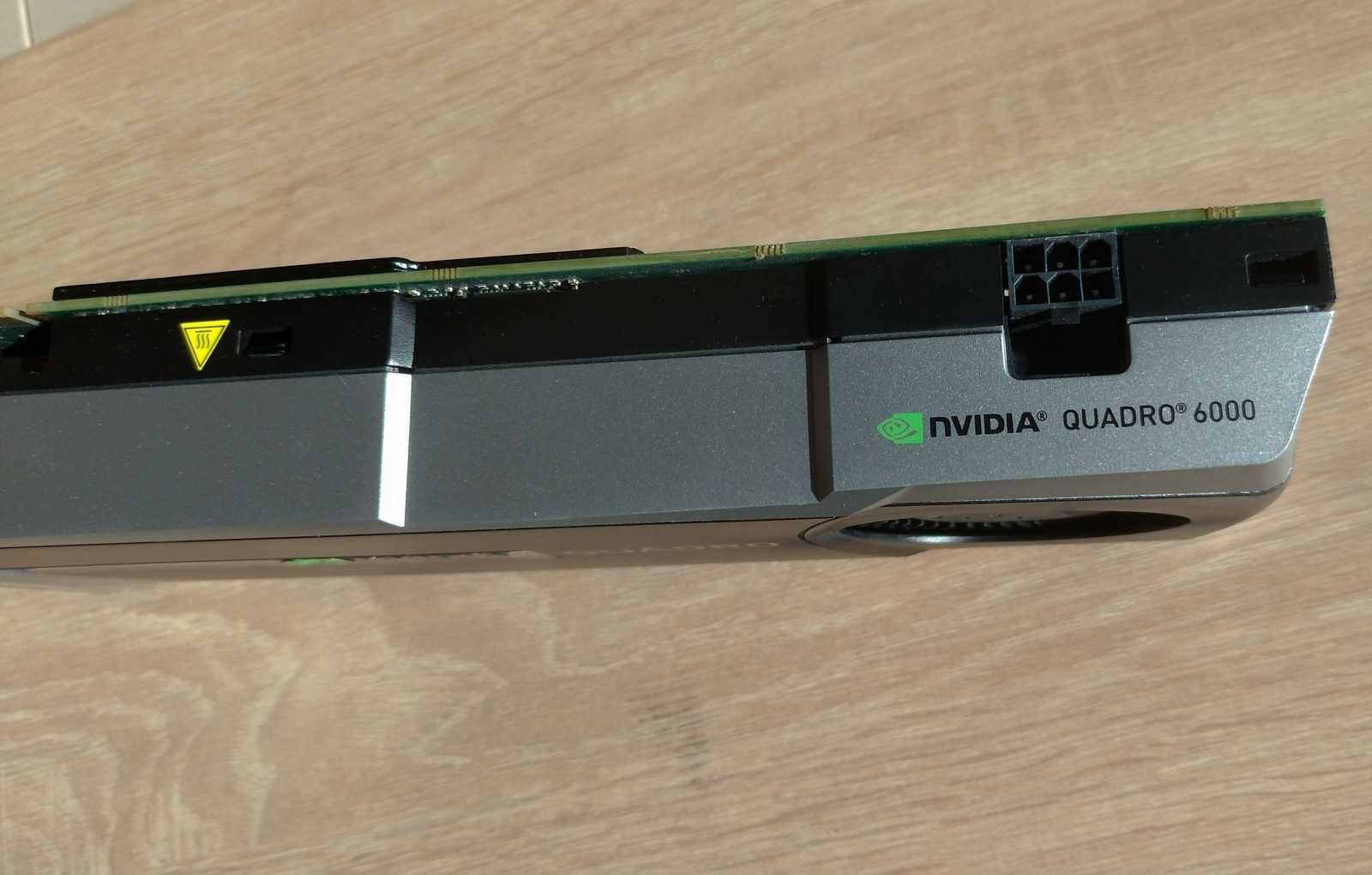 Nvidia Quadro 6000 6Gb DDR5 384 bit