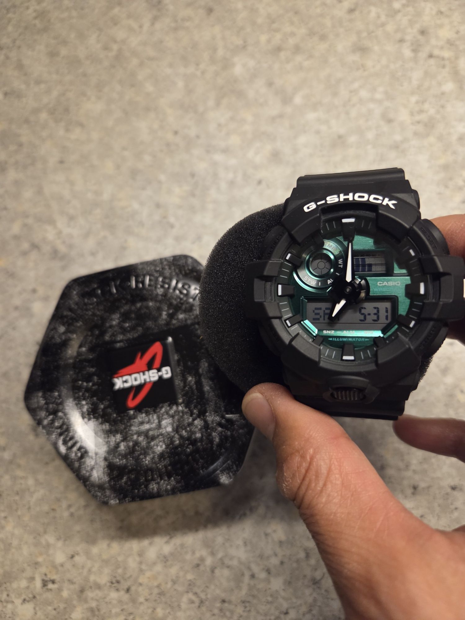 G-Shock Midnight Green Watch GA-700MG-1A