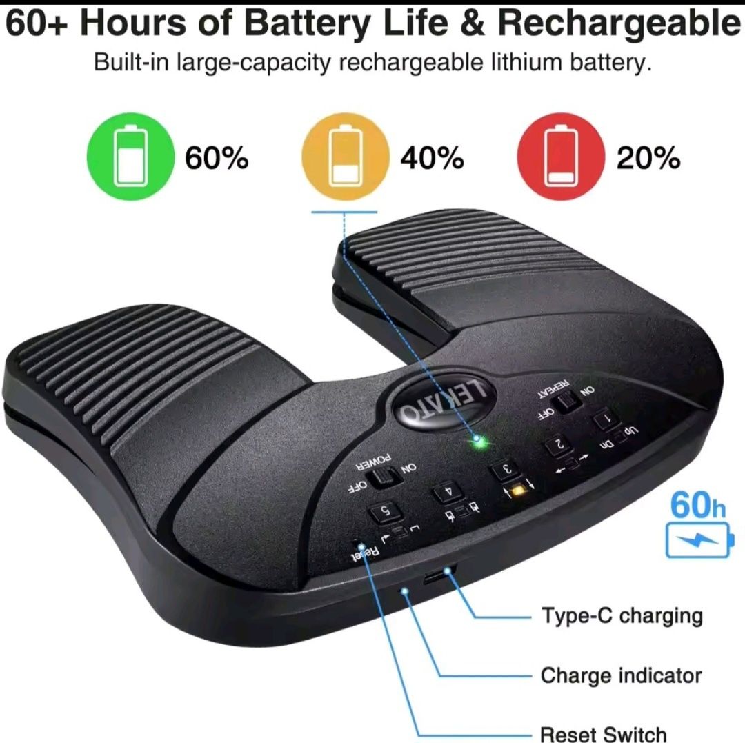 Lekato Bluetooth педал за превъртане