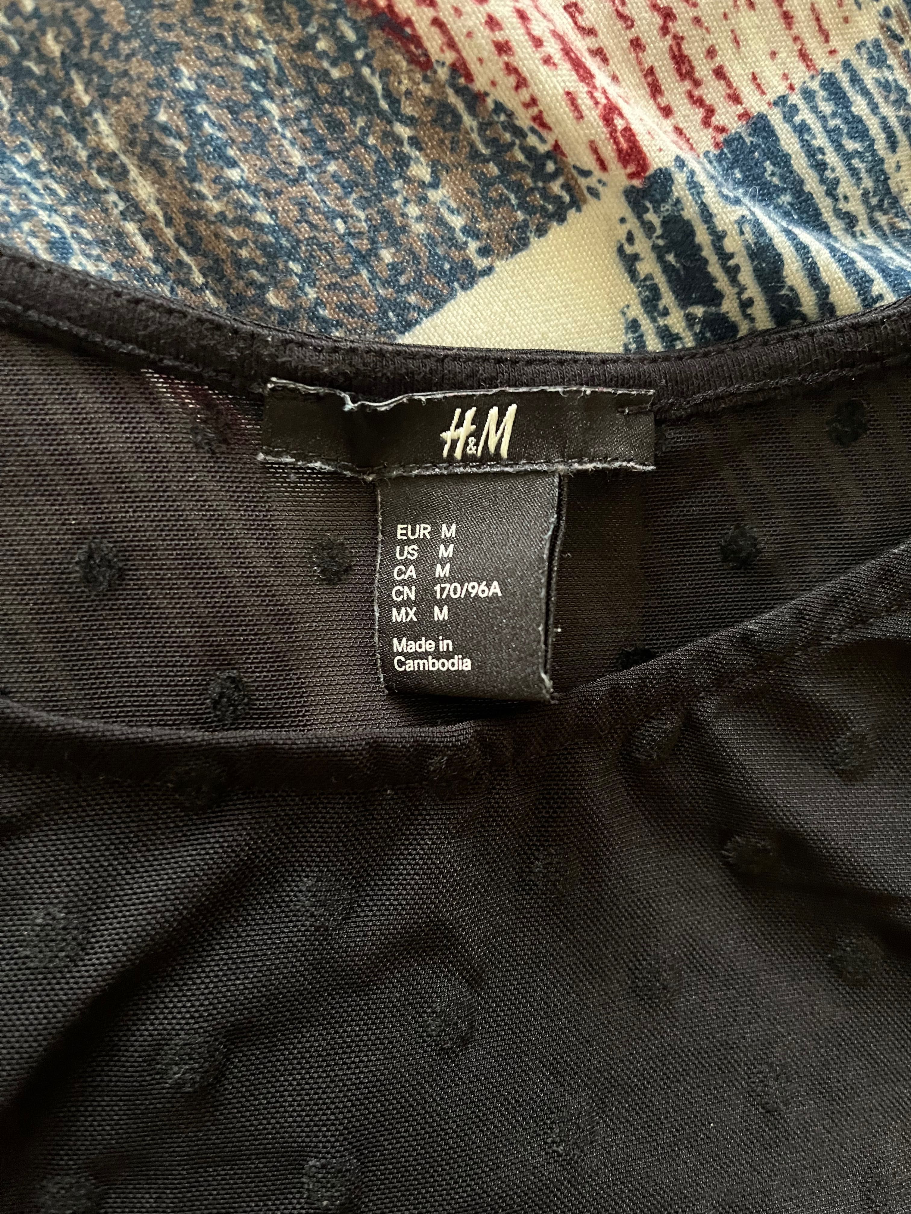 Bluza neagră H&m dama