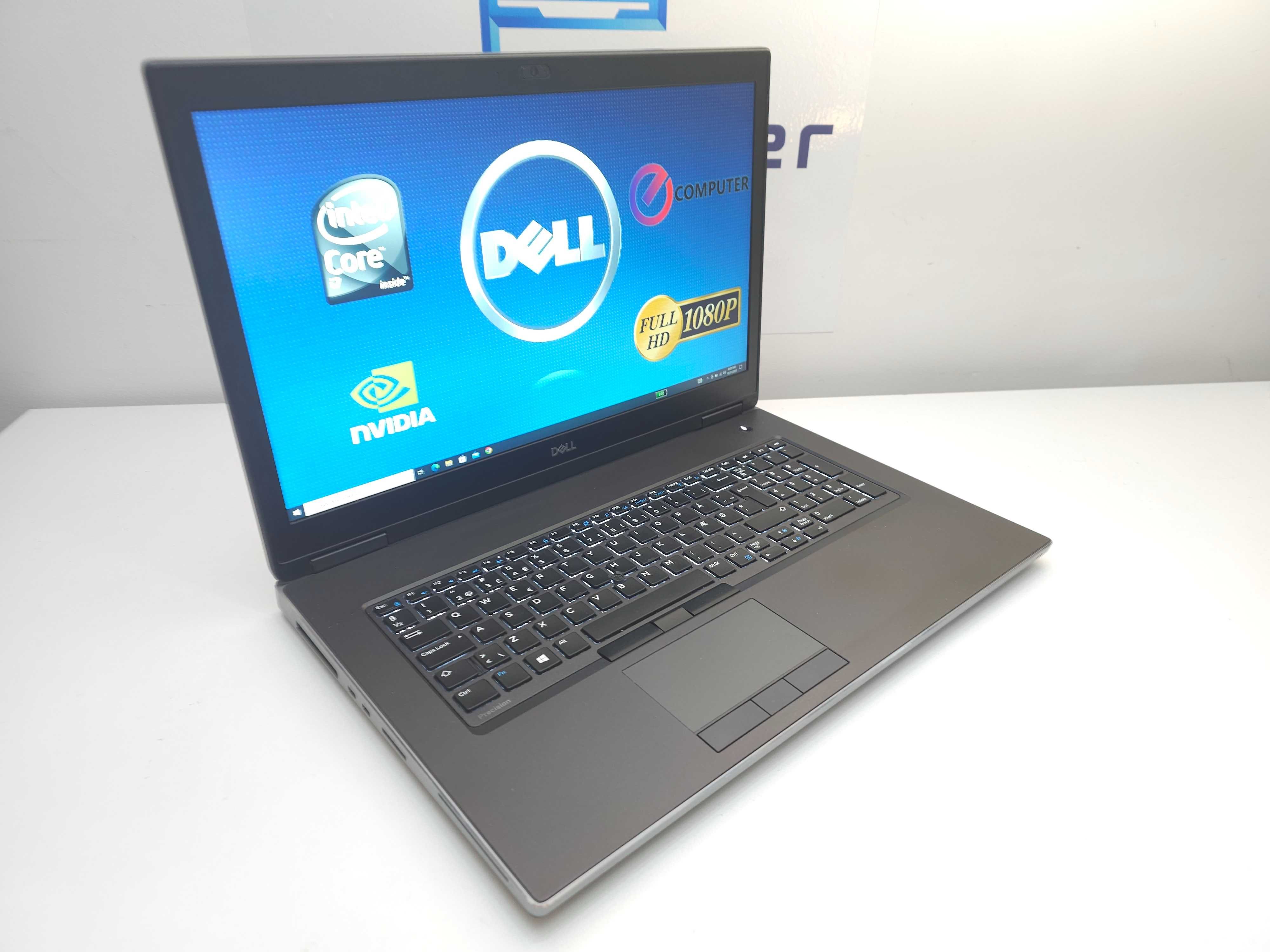 Laptop DELL Precision i7 64gb 3SSD 17.3 inch  RTX 3000 GAMING Garantie