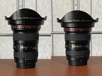 Объективы Canon EF 16-35mm f/2.8L II USM и Canon EF 17-40mm f/4.0L USM