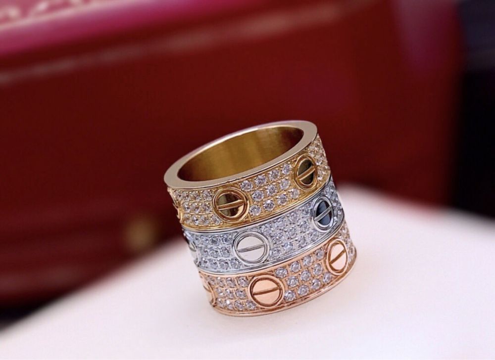 Позлатени пръстени Cartier -  - 750 / 18K