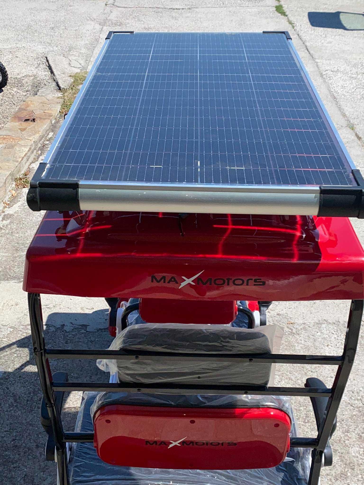 Електрическа четириколка с соларен панел CARGO SOLAR PLUS 2000W/60V