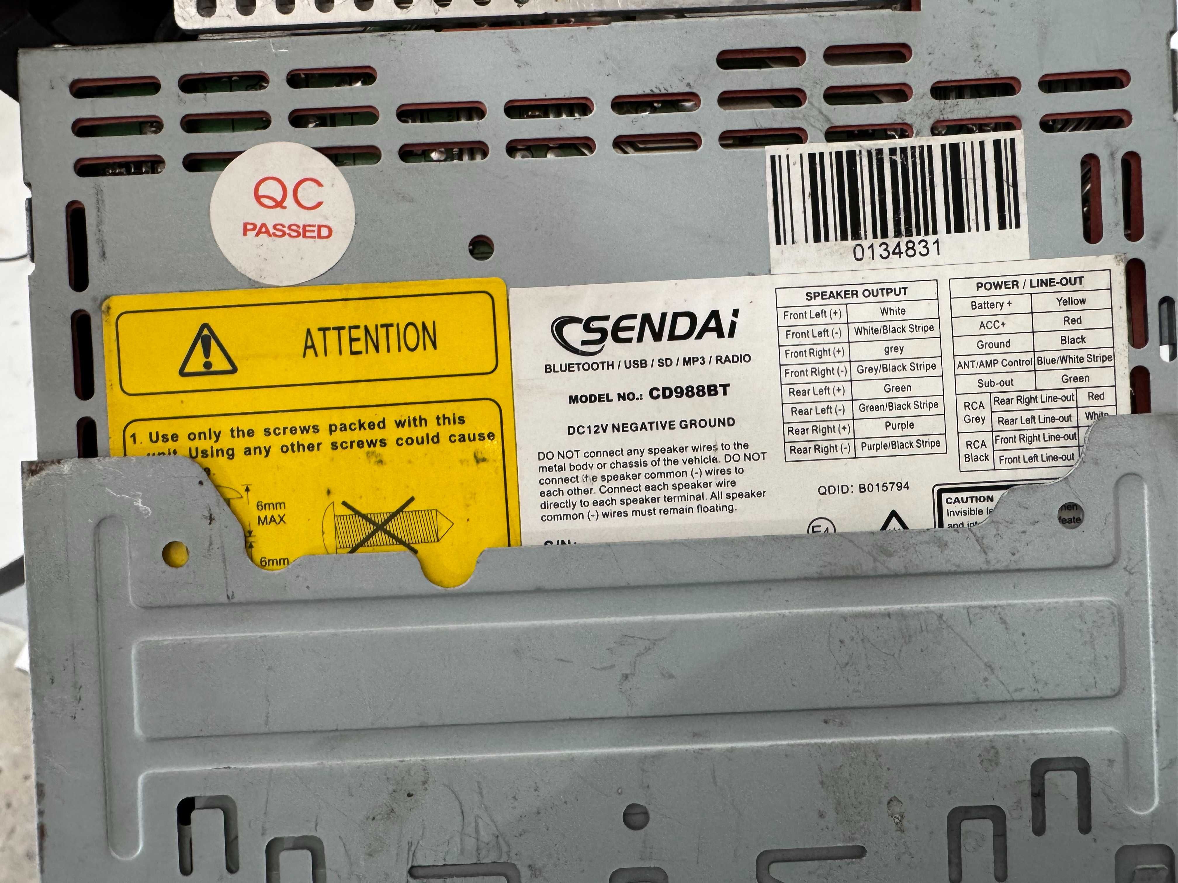 Радио за кола CD - Sendai CD988BT