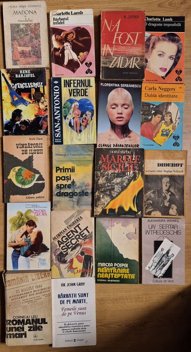 Diverse carti de vanzare
