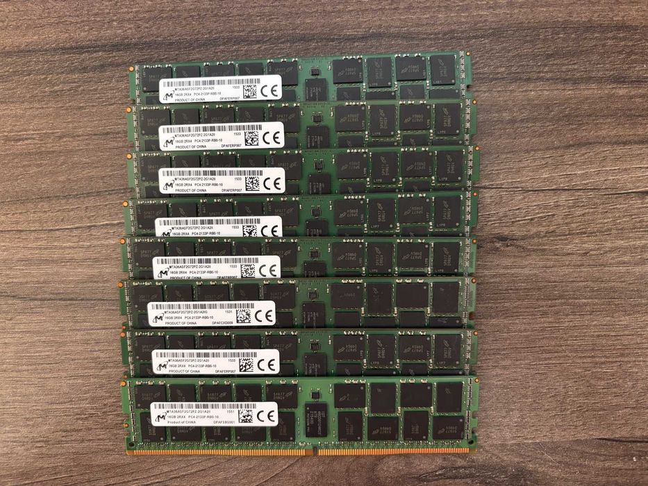 128GB ECC RAM PC4-2133P 8*16GB за сървъри