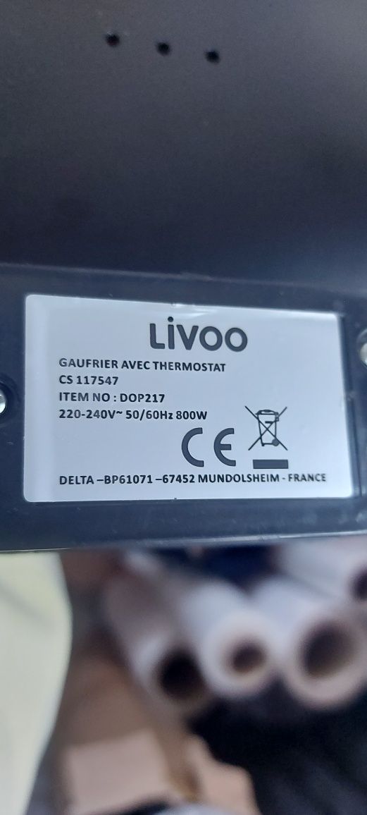 Aparat electric wafe plită