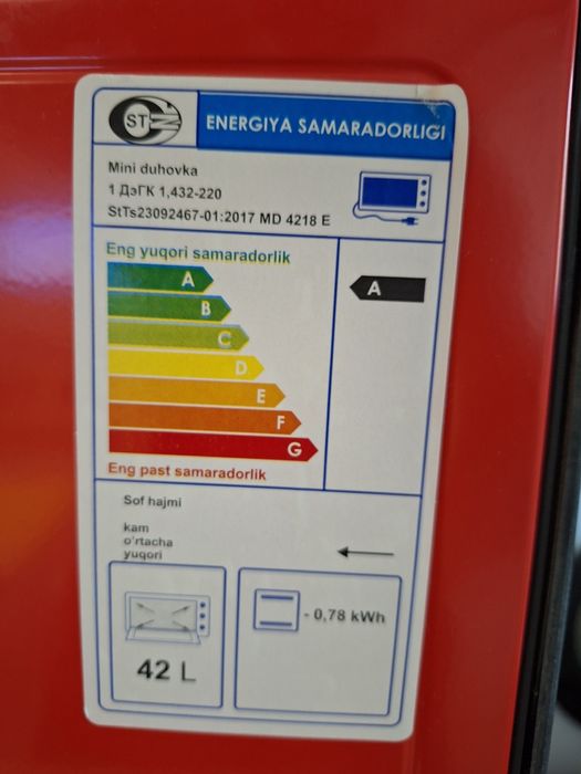 Мини печь Artel...