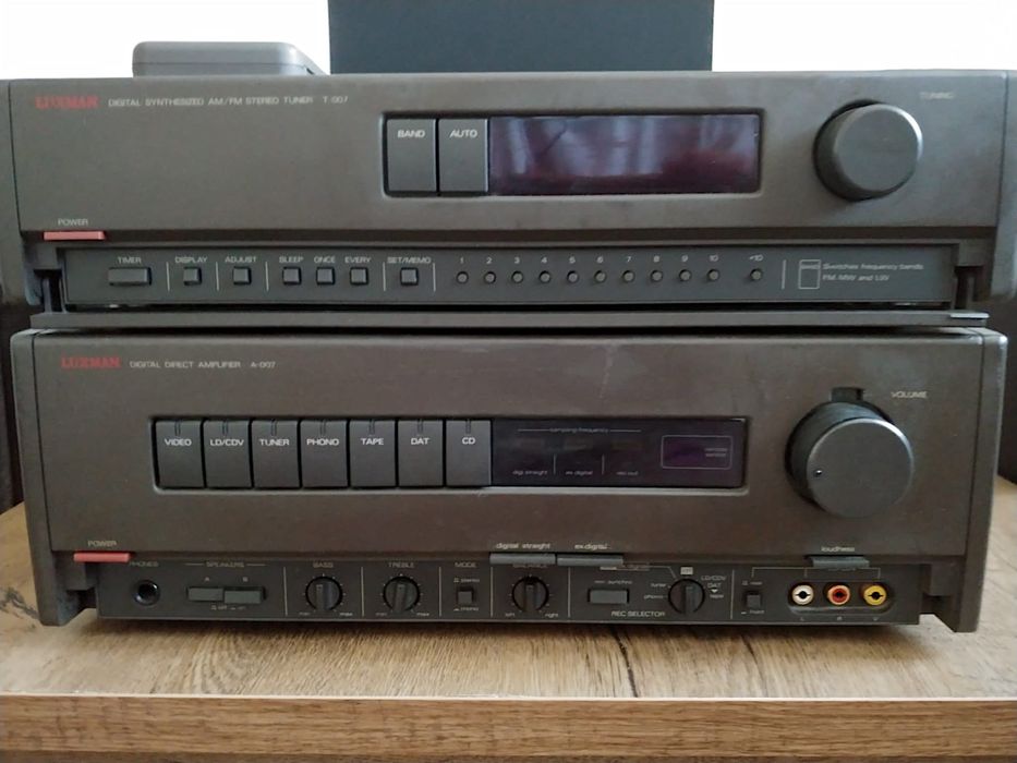 Luxman A-007 + T-007 + RA-007 amplificator DAC inclus, tuner, remote