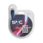 Интерфейсный кабель HDMI SVC HR0150BL-B, Синий, Блистер, 1.5 м, V2.0