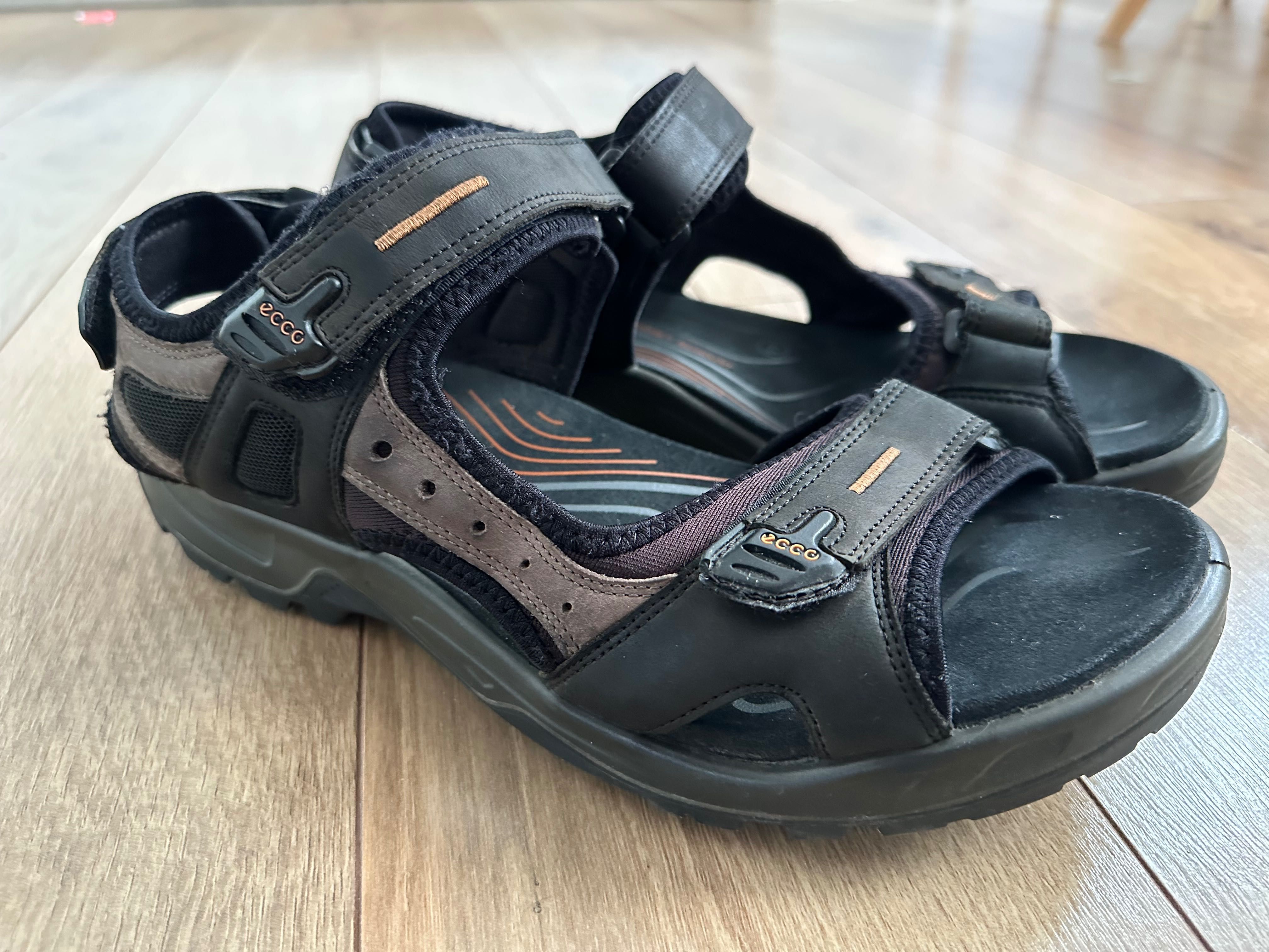 Ecco 44 sandale piele barbati