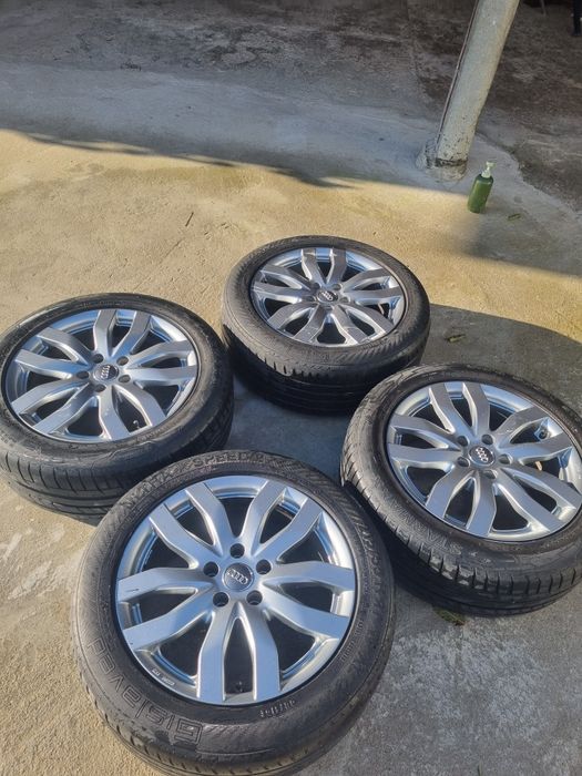 Продавам джанти  със гуми CMS 5×112 R17