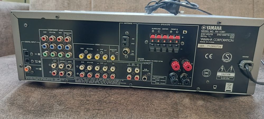 Ресивър Yamaha receiver Pioneer+cd player Yamaha и Kenwood