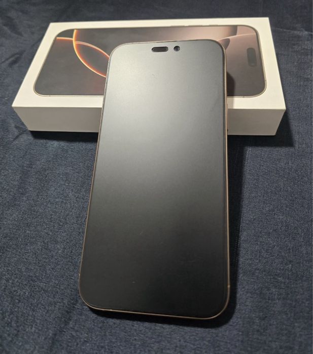 iPhone 16 pro max Desert Titanium fullbox /Schimb cu iPhone 17 pro max
