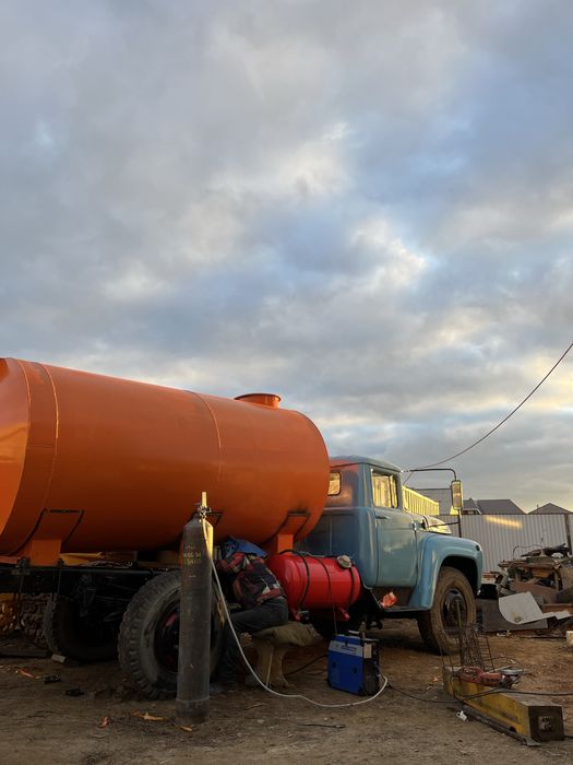 Изготовление бочка цистерна вакум