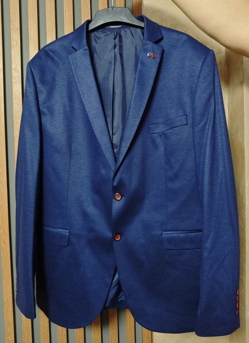 Мъжки костюм TEODOR - син