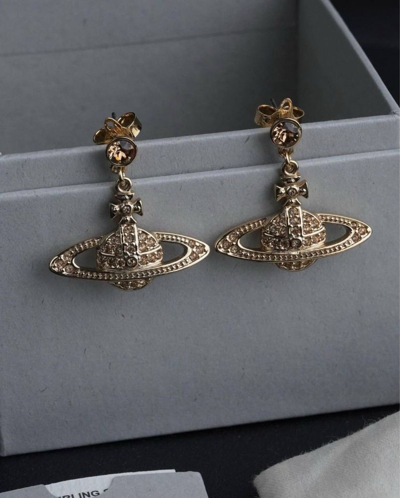 Vivienne Westwood gold earrings