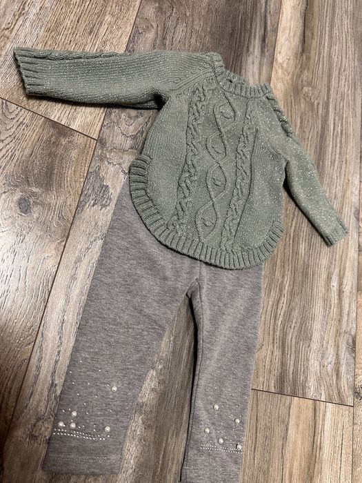 Зимни дрехи за бебе момиче 74-80