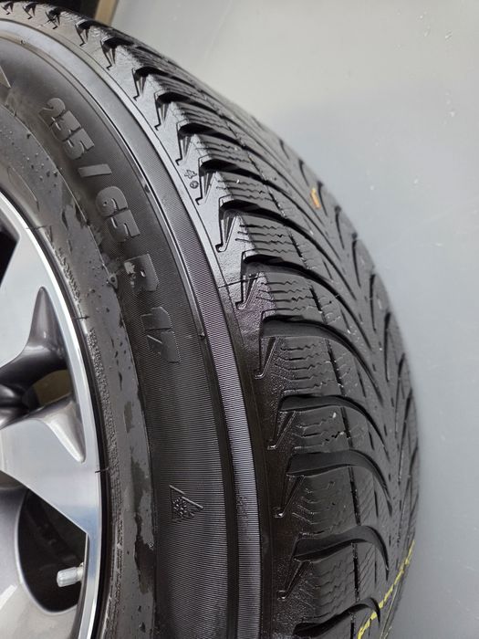 Jante originale Mercedes Glc  17'' cu cauciucuri de iarna Michelin
