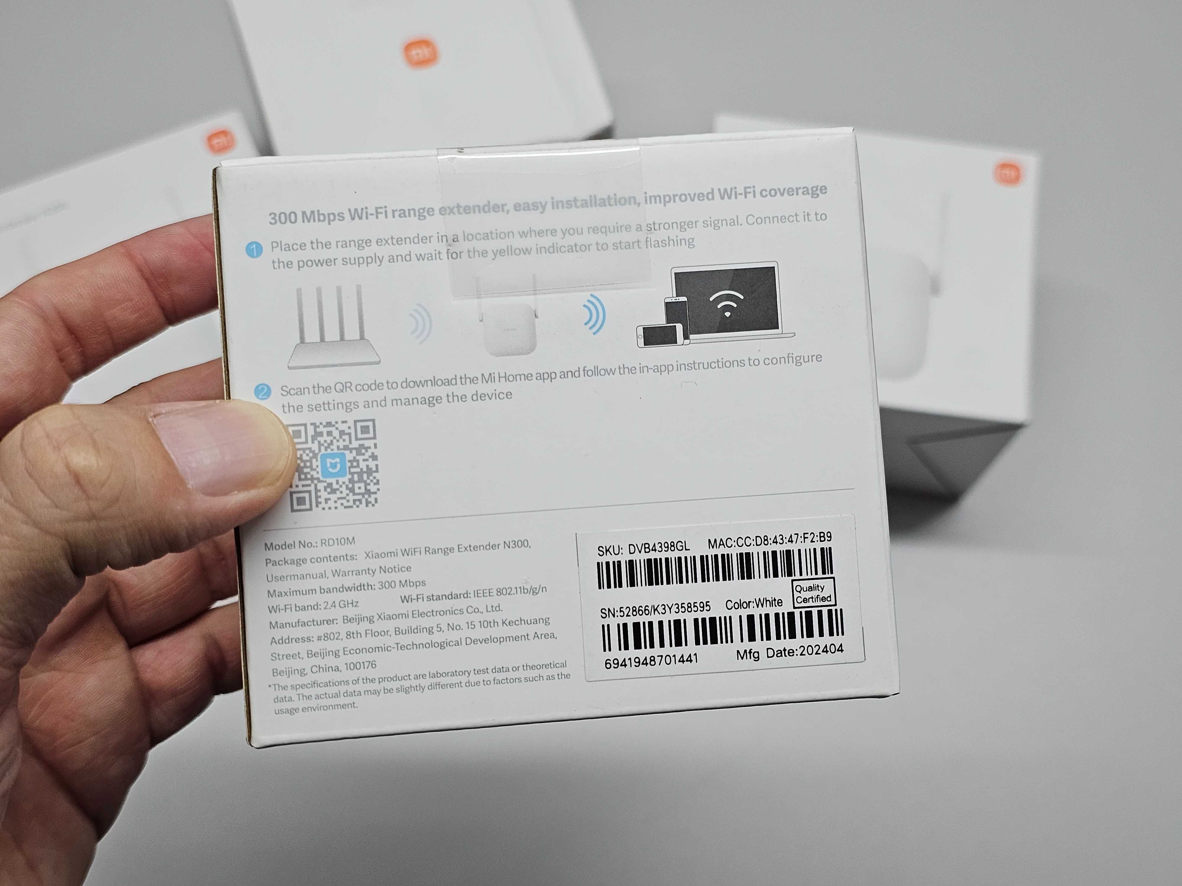 ПРОДАМ Усилитель Wi-Fi сигнала Xiaomi Mi Wi-Fi Range Extender N300.