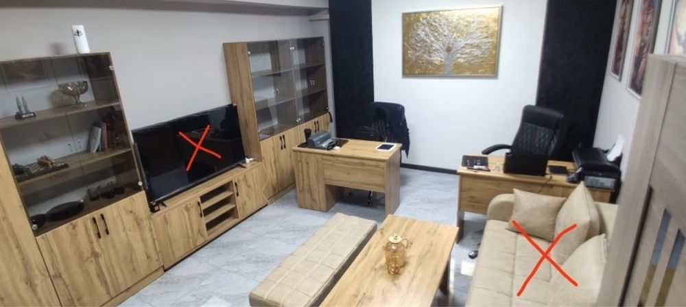 Аренда офис с Мебелью 4 комнаты доступ 24/7